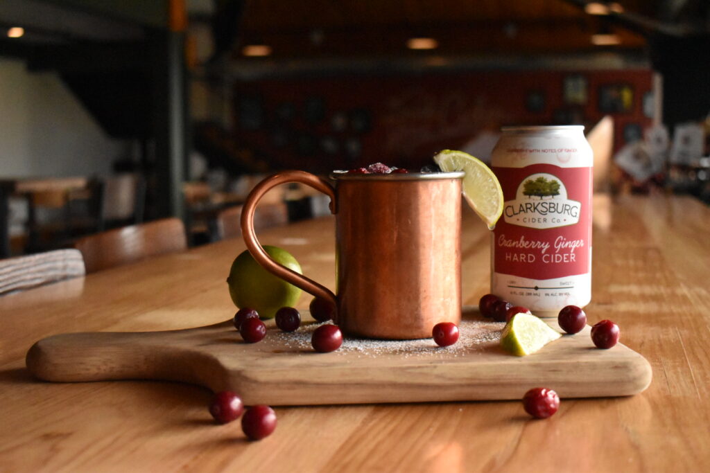 Cranberry Ginger Mule