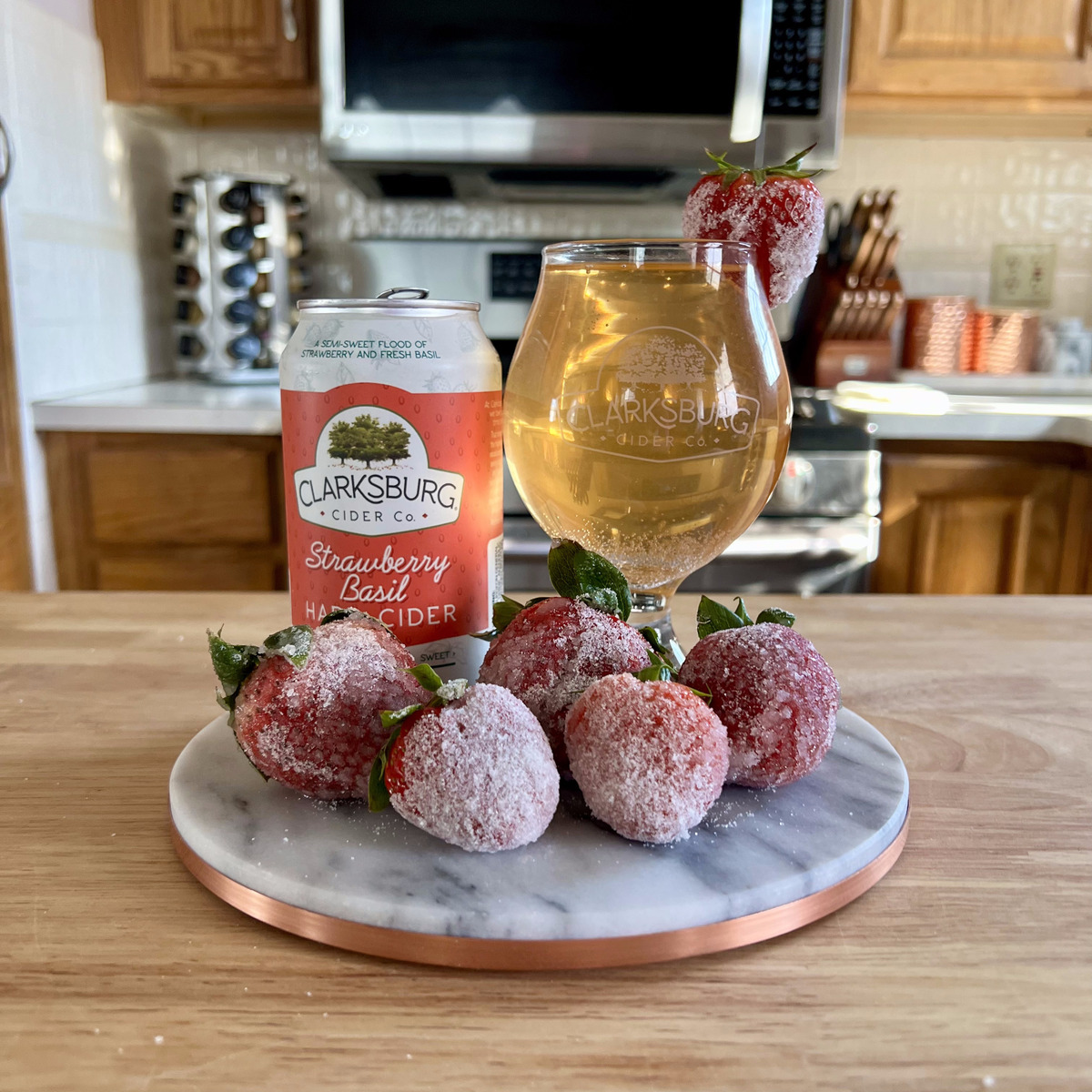 Drunken Strawberries Recipe – Clarksburg Cider Co.