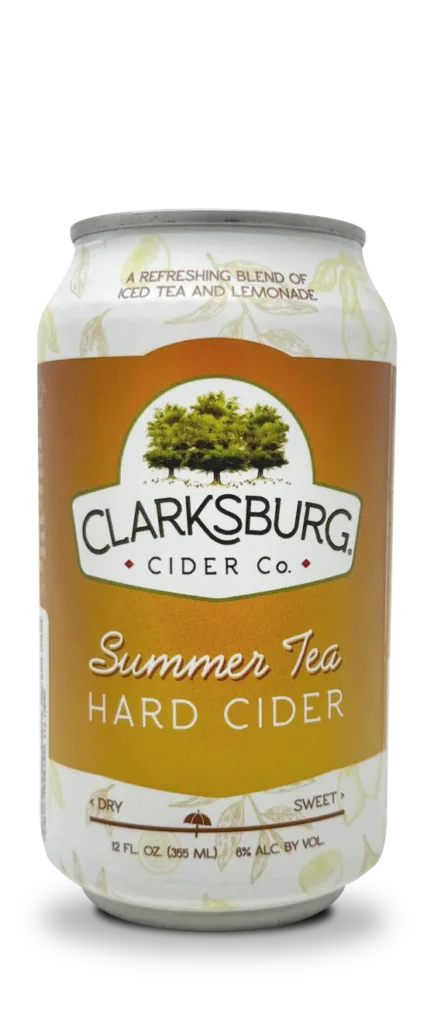 Summer Tea Hard Cider Can