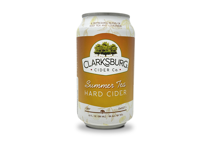 Summer Tea Hard Cider Can