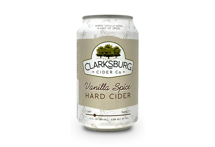 Vanilla Spice Hard Cider in can