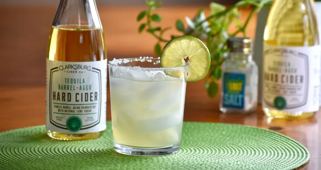 Clarksburg Tequila Barrel-Aged Hard Cider Margarita
